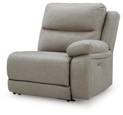 Narwhal Place Reclining Sectional with Storage Console - Theo's Factory Direct Mattress & Furniture (Columbus, OH)