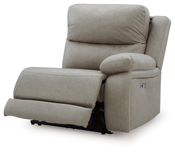 Narwhal Place Reclining Sectional with Storage Console - Theo's Factory Direct Mattress & Furniture (Columbus, OH)
