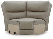 Narwhal Place Reclining Sectional with Storage Console - Theo's Factory Direct Mattress & Furniture (Columbus, OH)