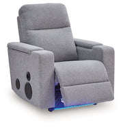 Pineland Power Glider Recliner with Audio System - Theo's Factory Direct Mattress & Furniture (Columbus, OH)