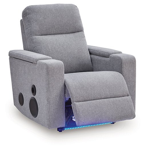 Pineland Power Glider Recliner with Audio System - Theo's Factory Direct Mattress & Furniture (Columbus, OH)