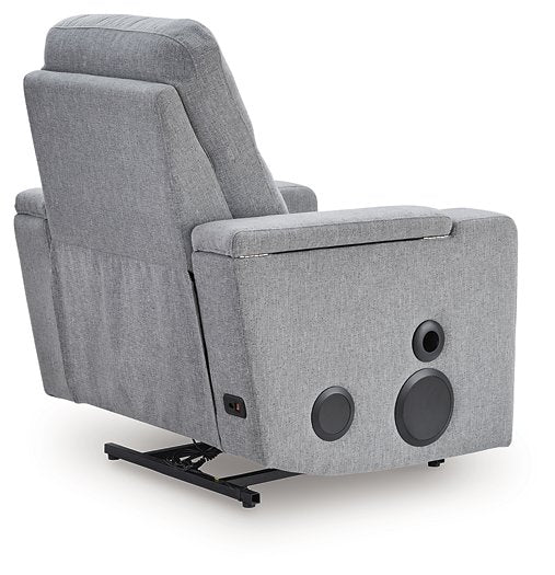 Pineland Power Glider Recliner with Audio System - Theo's Factory Direct Mattress & Furniture (Columbus, OH)