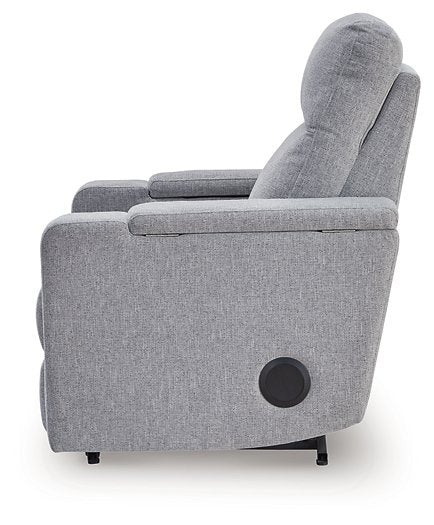 Pineland Power Glider Recliner with Audio System - Theo's Factory Direct Mattress & Furniture (Columbus, OH)