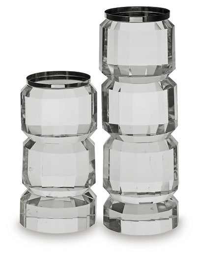 Brentley Candle Holder Set (Set of 2) - Theo's Factory Direct Mattress & Furniture (Columbus, OH)