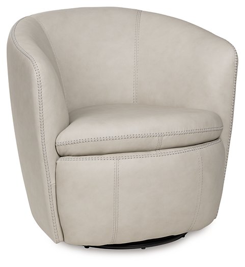 Kierreys Swivel Accent Chair - Theo's Factory Direct Mattress & Furniture (Columbus, OH)