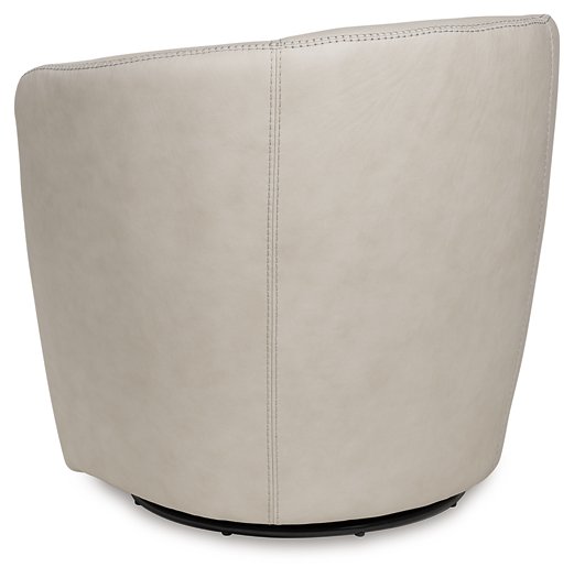Kierreys Swivel Accent Chair - Theo's Factory Direct Mattress & Furniture (Columbus, OH)