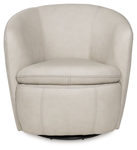 Kierreys Swivel Accent Chair - Theo's Factory Direct Mattress & Furniture (Columbus, OH)