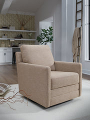 Freybourne Next-Gen Nuvella Swivel Accent Chair - Theo's Factory Direct Mattress & Furniture (Columbus, OH)