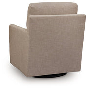 Freybourne Next-Gen Nuvella Swivel Accent Chair - Theo's Factory Direct Mattress & Furniture (Columbus, OH)