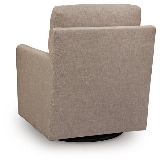 Freybourne Next-Gen Nuvella Swivel Accent Chair - Theo's Factory Direct Mattress & Furniture (Columbus, OH)