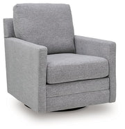 Freybourne Next-Gen Nuvella Swivel Accent Chair - Theo's Factory Direct Mattress & Furniture (Columbus, OH)