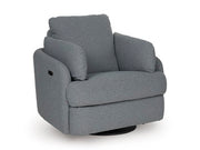 Alainmont Next-Gen Nuvella Swivel Power Recliner - Theo's Factory Direct Mattress & Furniture (Columbus, OH)