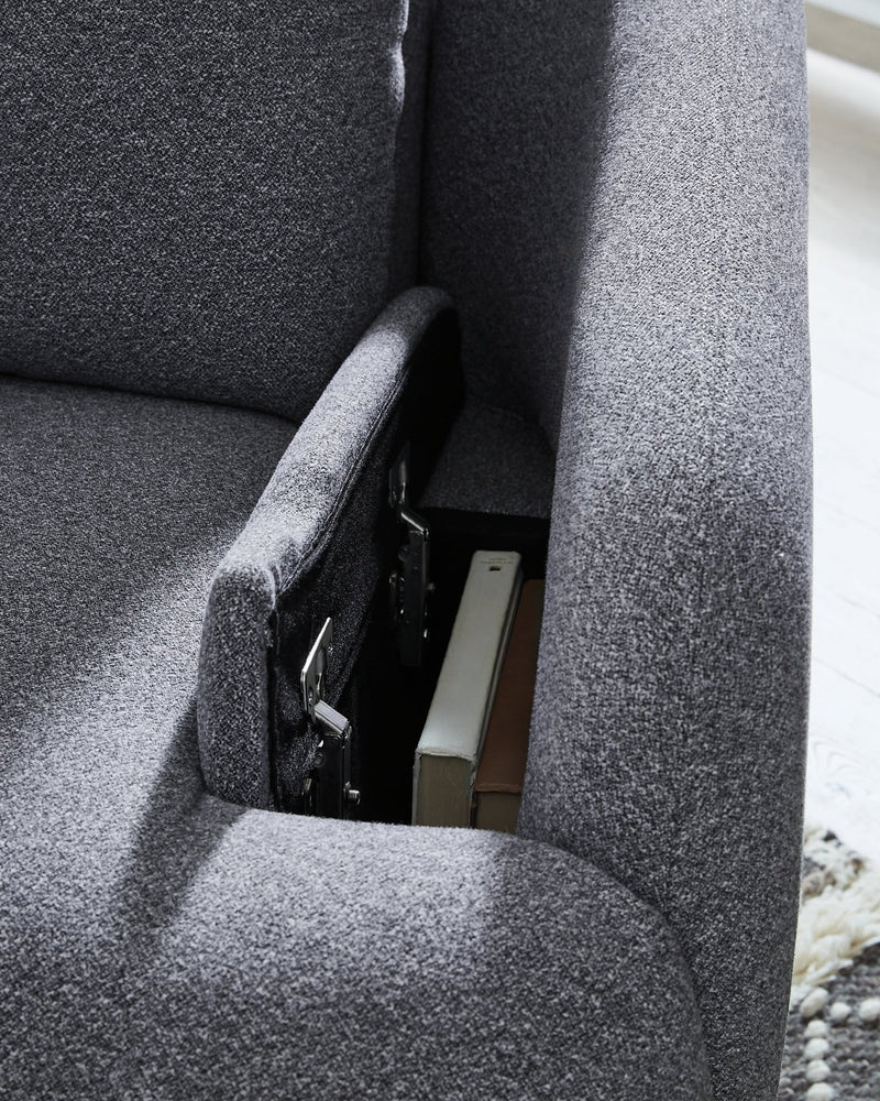 Alainmont Next-Gen Nuvella Swivel Power Recliner - Theo's Factory Direct Mattress & Furniture (Columbus, OH)