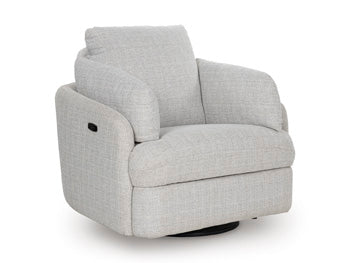 Alainmont Next-Gen Nuvella Swivel Power Recliner - Theo's Factory Direct Mattress & Furniture (Columbus, OH)