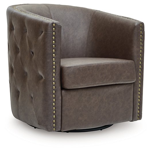 Brentlow Swivel Accent Chair - Theo's Factory Direct Mattress & Furniture (Columbus, OH)