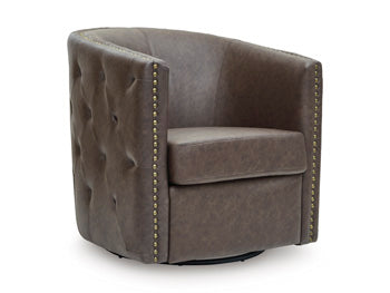 Brentlow Swivel Accent Chair - Theo's Factory Direct Mattress & Furniture (Columbus, OH)