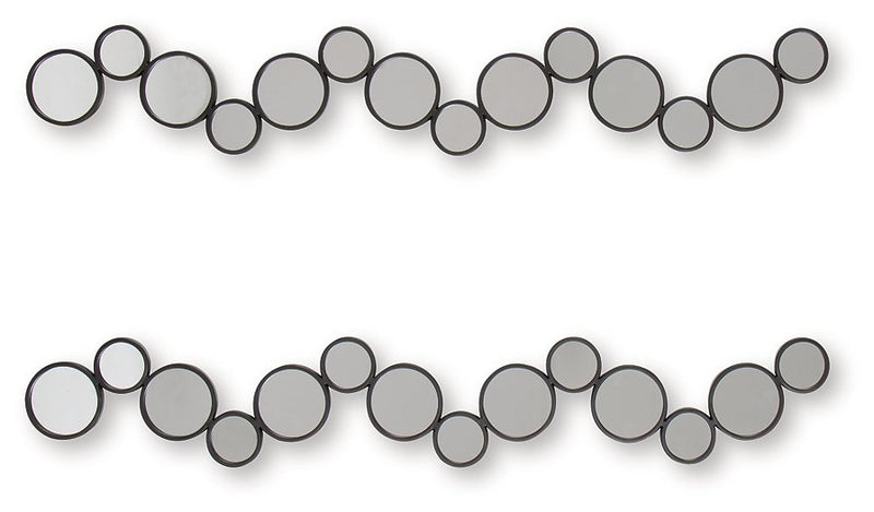 Vinler Accent Mirror Set (Set of 2) - Theo's Factory Direct Mattress & Furniture (Columbus, OH)