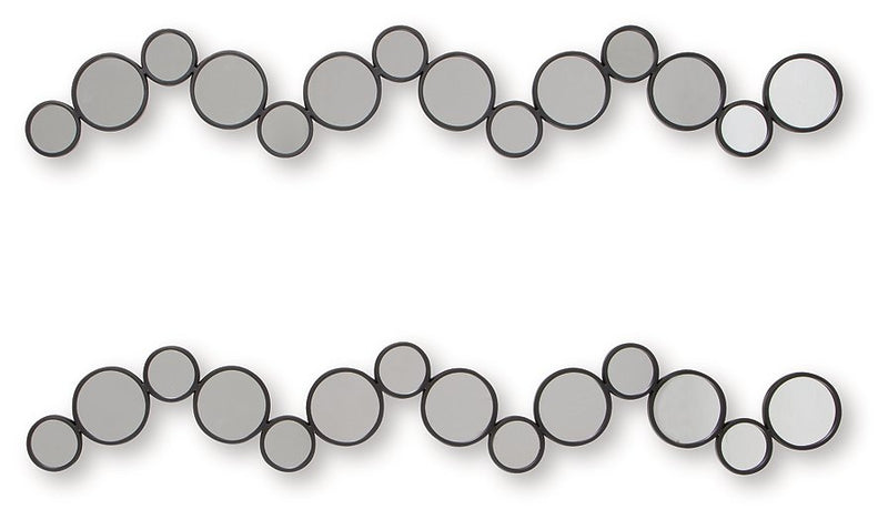 Vinler Accent Mirror Set (Set of 2) - Theo's Factory Direct Mattress & Furniture (Columbus, OH)