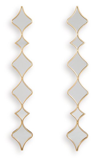 Harriswood Accent Mirror Set (Set of 2) - Theo's Factory Direct Mattress & Furniture (Columbus, OH)