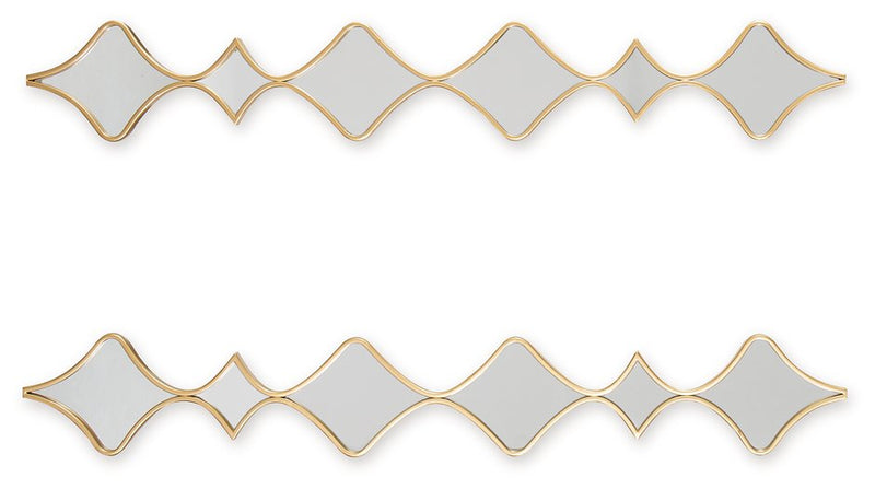 Harriswood Accent Mirror Set (Set of 2) - Theo's Factory Direct Mattress & Furniture (Columbus, OH)