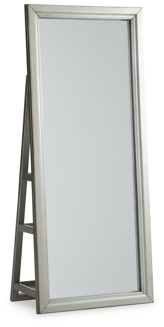 Evesen Floor Standing Mirror/Storage - Theo's Factory Direct Mattress & Furniture (Columbus, OH)