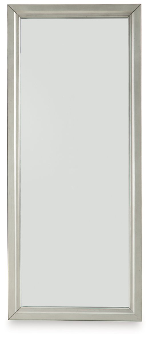 Evesen Floor Standing Mirror/Storage - Theo's Factory Direct Mattress & Furniture (Columbus, OH)