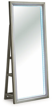 Evesen Floor Standing Mirror/Storage - Theo's Factory Direct Mattress & Furniture (Columbus, OH)