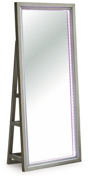 Evesen Floor Standing Mirror/Storage - Theo's Factory Direct Mattress & Furniture (Columbus, OH)