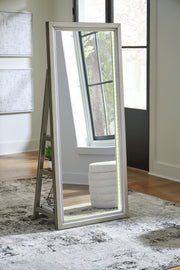 Evesen Floor Standing Mirror/Storage - Theo's Factory Direct Mattress & Furniture (Columbus, OH)