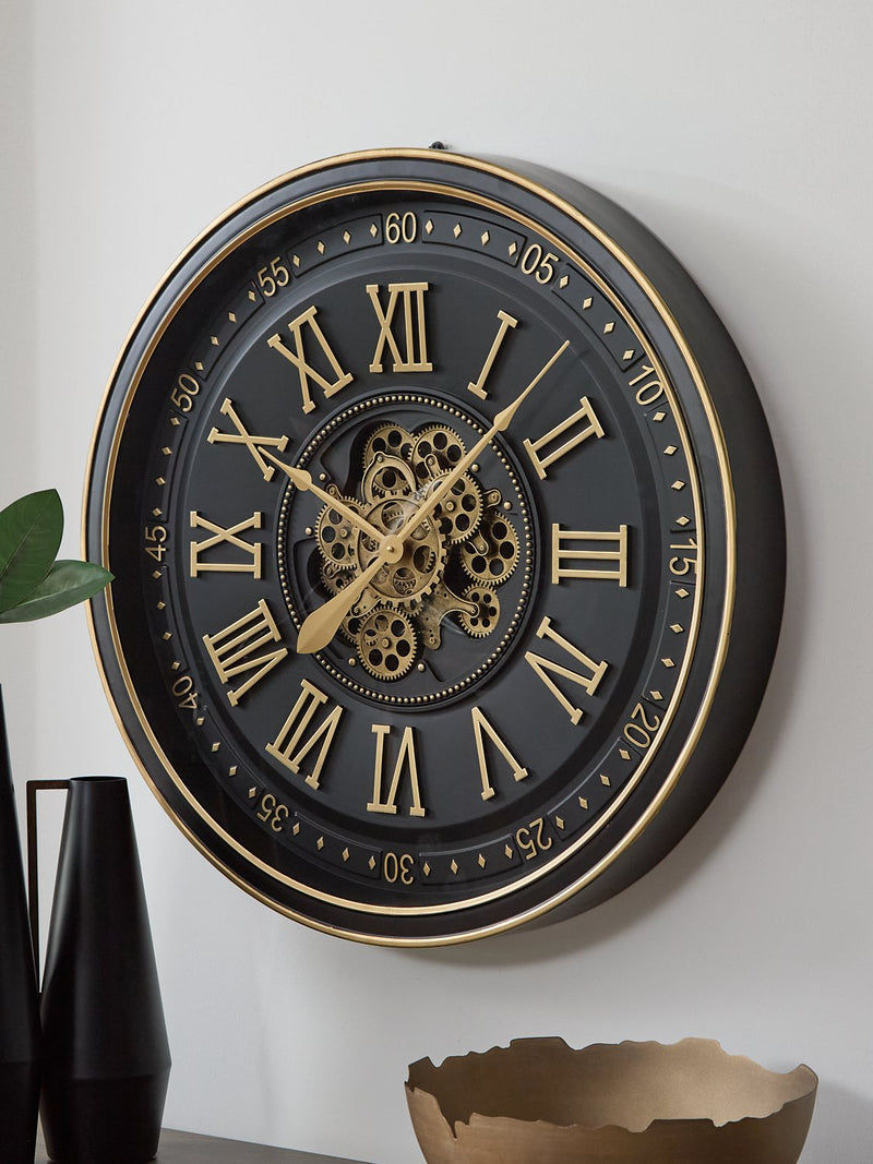 Dairton Wall Clock - Theo's Factory Direct Mattress & Furniture (Columbus, OH)