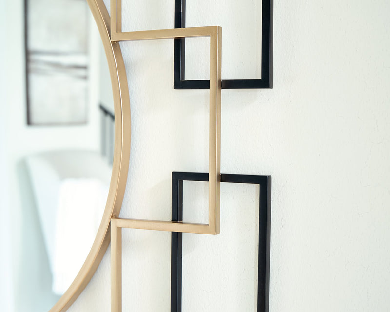 Oceanal Accent Mirror - Theo's Factory Direct Mattress & Furniture (Columbus, OH)