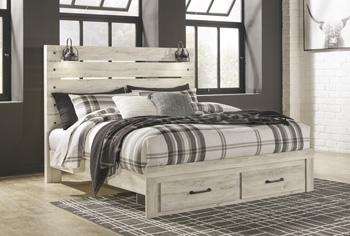 Cambeck Bed with 2 Storage Drawers - Theo's Factory Direct Mattress & Furniture (Columbus, OH)