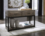 Johurst Sofa/Console Table - Theo's Factory Direct Mattress & Furniture (Columbus, OH)