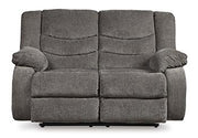 Tulen Reclining Loveseat - Theo's Factory Direct Mattress & Furniture (Columbus, OH)