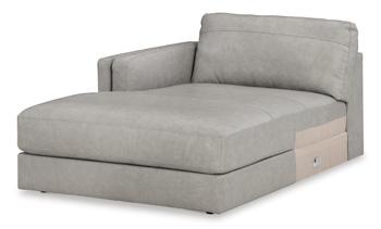 Amiata Sectional with Chaise - Theo's Factory Direct Mattress & Furniture (Columbus, OH)