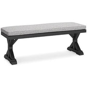Beachcroft Outdoor Bench with Cushion - Theo's Factory Direct Mattress & Furniture (Columbus, OH)