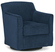 Bradney Swivel Accent Chair - Theo's Factory Direct Mattress & Furniture (Columbus, OH)