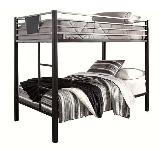 Dinsmore Bunk Bed with Ladder - Theo's Factory Direct Mattress & Furniture (Columbus, OH)