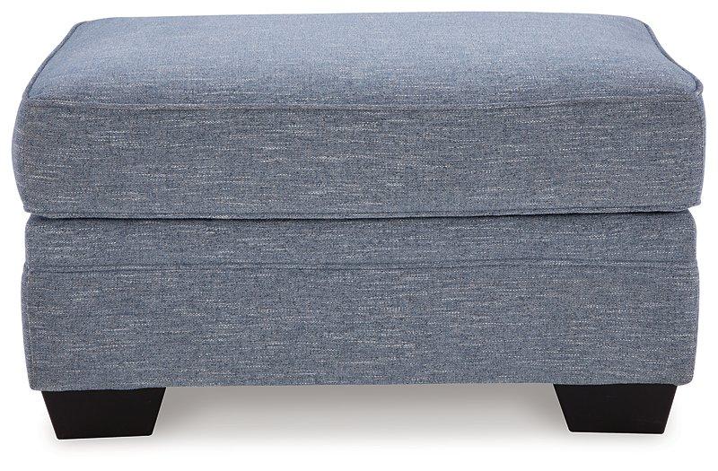 Carissa Manor Ottoman - Theo's Factory Direct Mattress & Furniture (Columbus, OH)