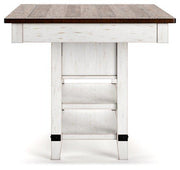 Valebeck Counter Height Dining Table - Theo's Factory Direct Mattress & Furniture (Columbus, OH)