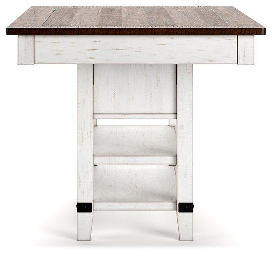 Valebeck Counter Height Dining Table - Theo's Factory Direct Mattress & Furniture (Columbus, OH)