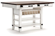 Valebeck Counter Height Dining Table - Theo's Factory Direct Mattress & Furniture (Columbus, OH)