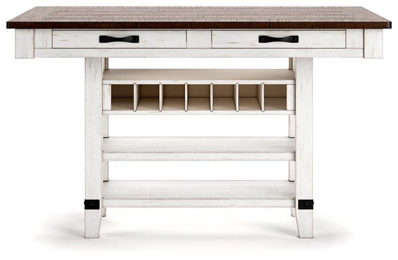 Valebeck Counter Height Dining Table - Theo's Factory Direct Mattress & Furniture (Columbus, OH)