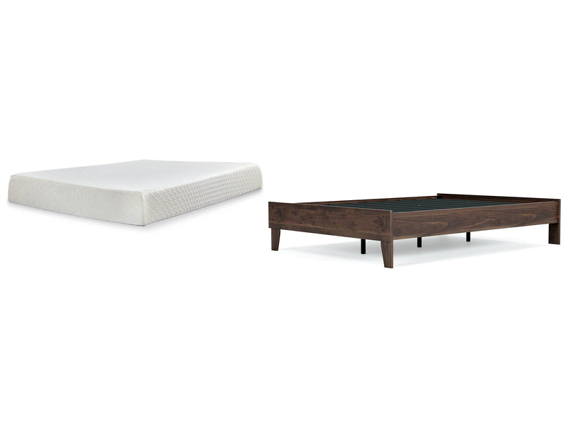 Calverson Bed and Mattress Set - Theo's Factory Direct Mattress & Furniture (Columbus, OH)