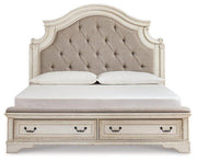 Realyn Upholstered Bed - Theo's Factory Direct Mattress & Furniture (Columbus, OH)