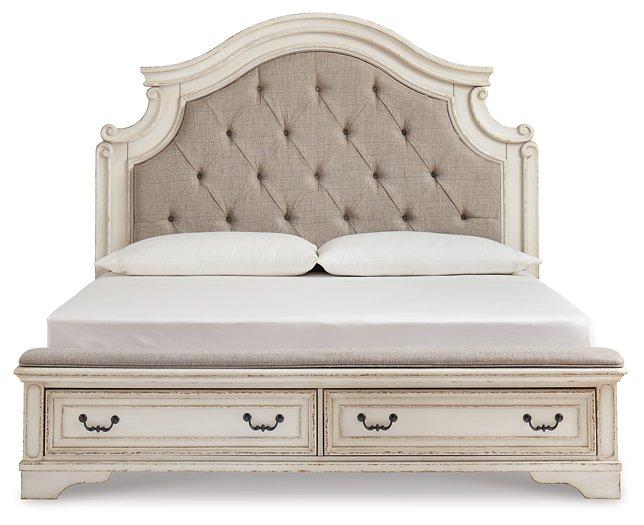 Realyn Upholstered Bed - Theo's Factory Direct Mattress & Furniture (Columbus, OH)