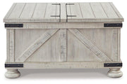 Carynhurst Coffee Table - Theo's Factory Direct Mattress & Furniture (Columbus, OH)