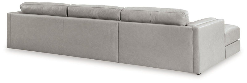 Amiata Sectional with Chaise - Theo's Factory Direct Mattress & Furniture (Columbus, OH)
