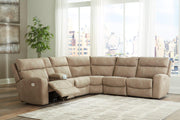 Next-Gen DuraPella Power Reclining Sectional - Theo's Factory Direct Mattress & Furniture (Columbus, OH)