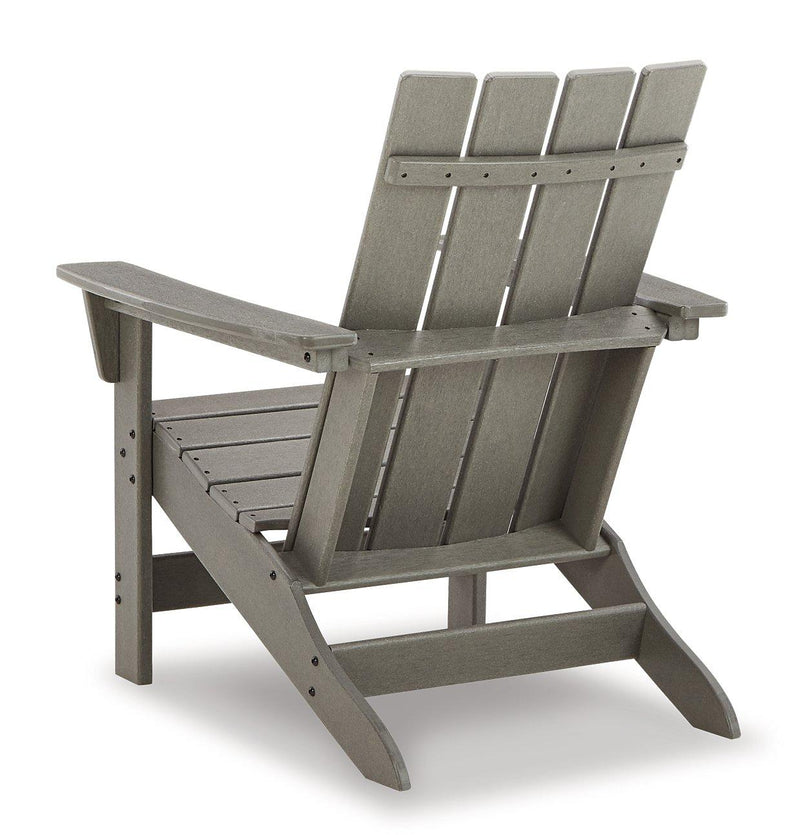 Visola Outdoor Adirondack Chair Set with End Table - Theo's Factory Direct Mattress & Furniture (Columbus, OH)